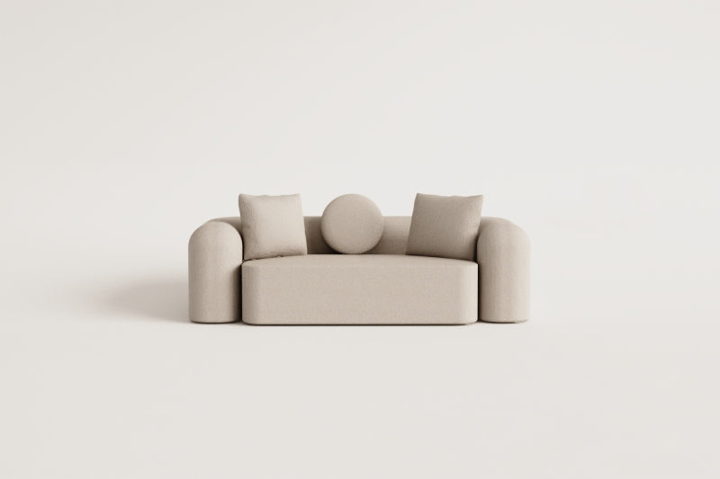 Trivietė sofa LUCIA, pilka