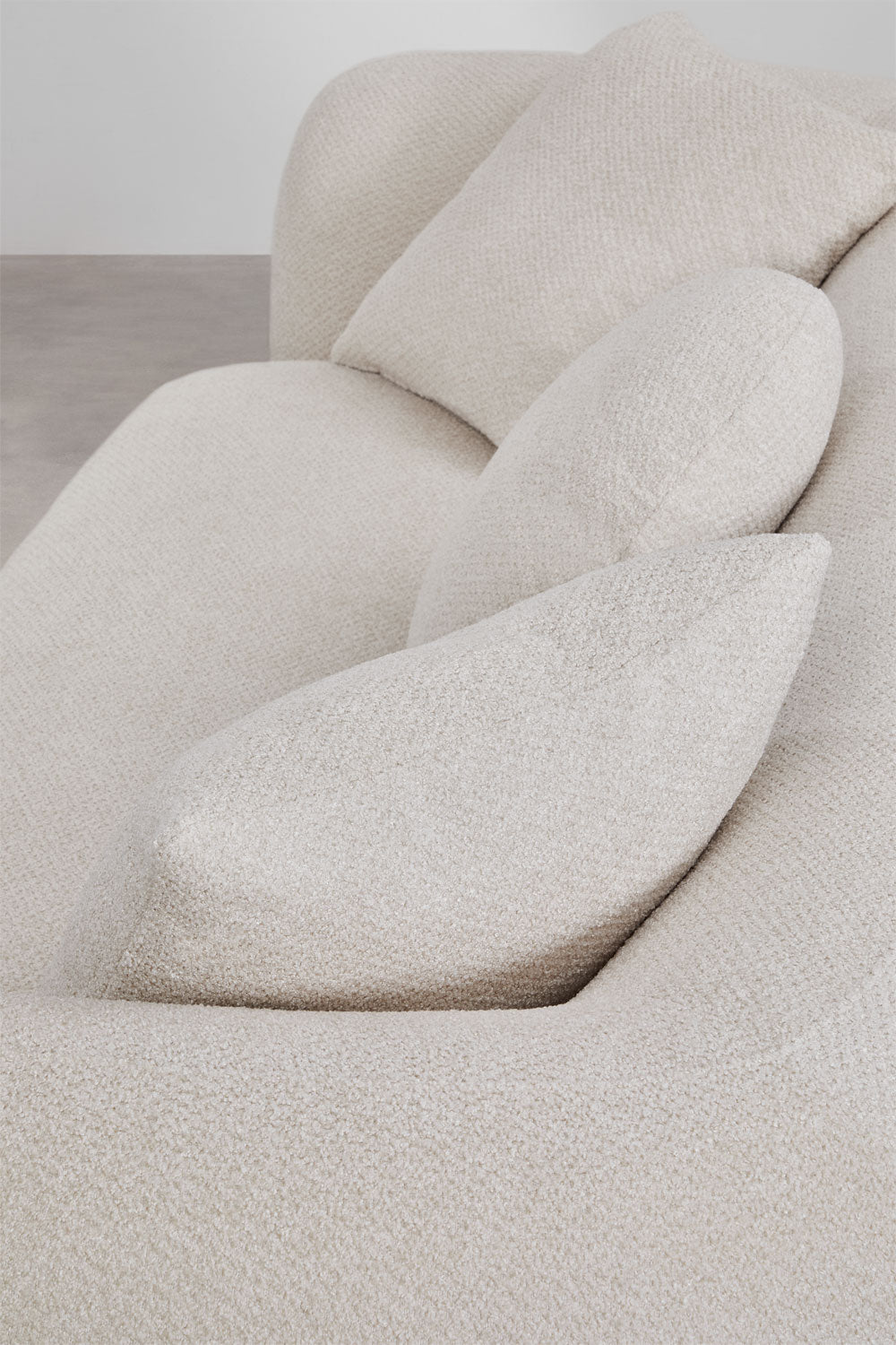 Trivietė sofa LUCIA, pilka