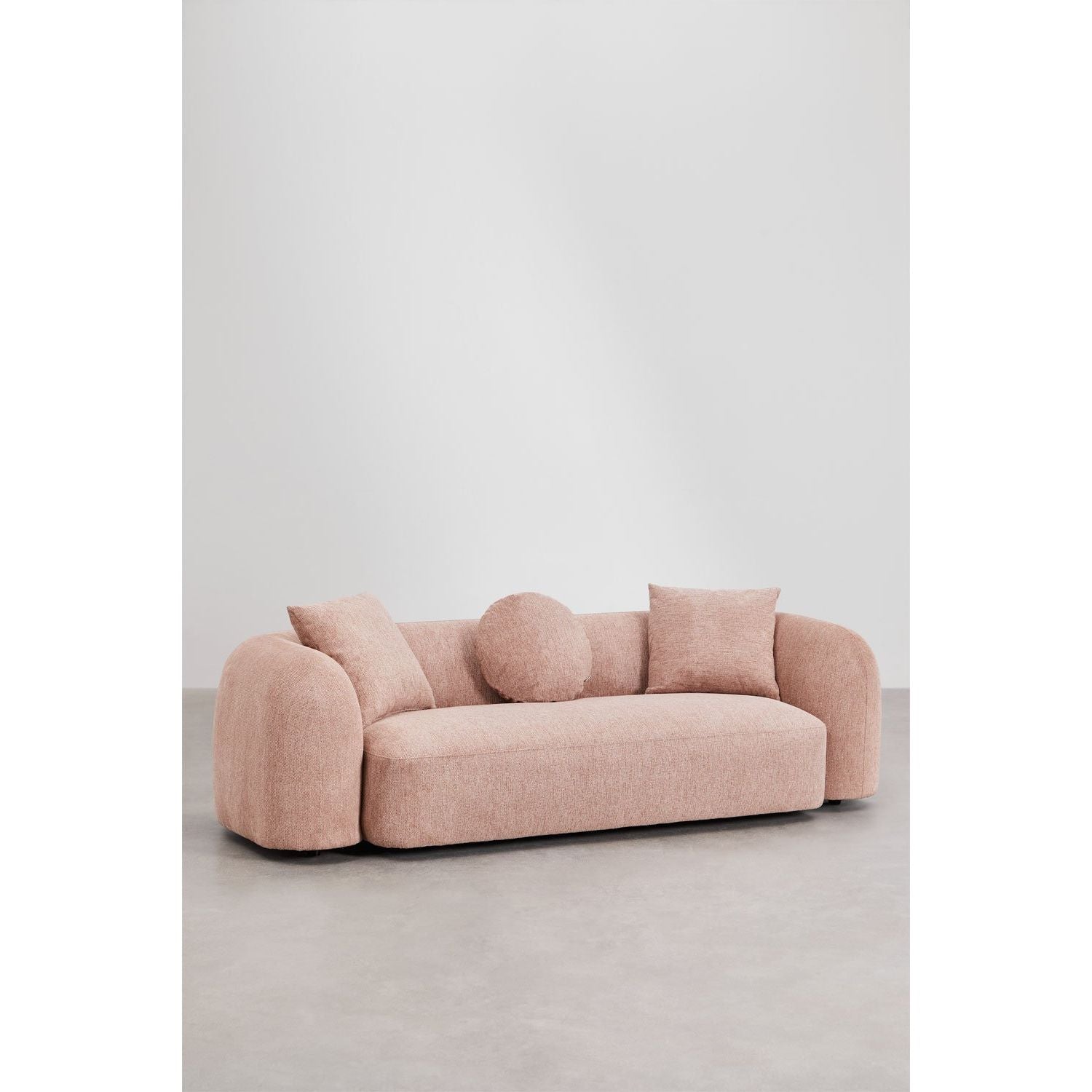 Trivietė sofa LUCIA, rausva