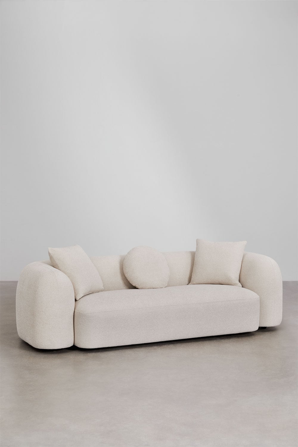 Trivietė sofa LUCIA, pilka