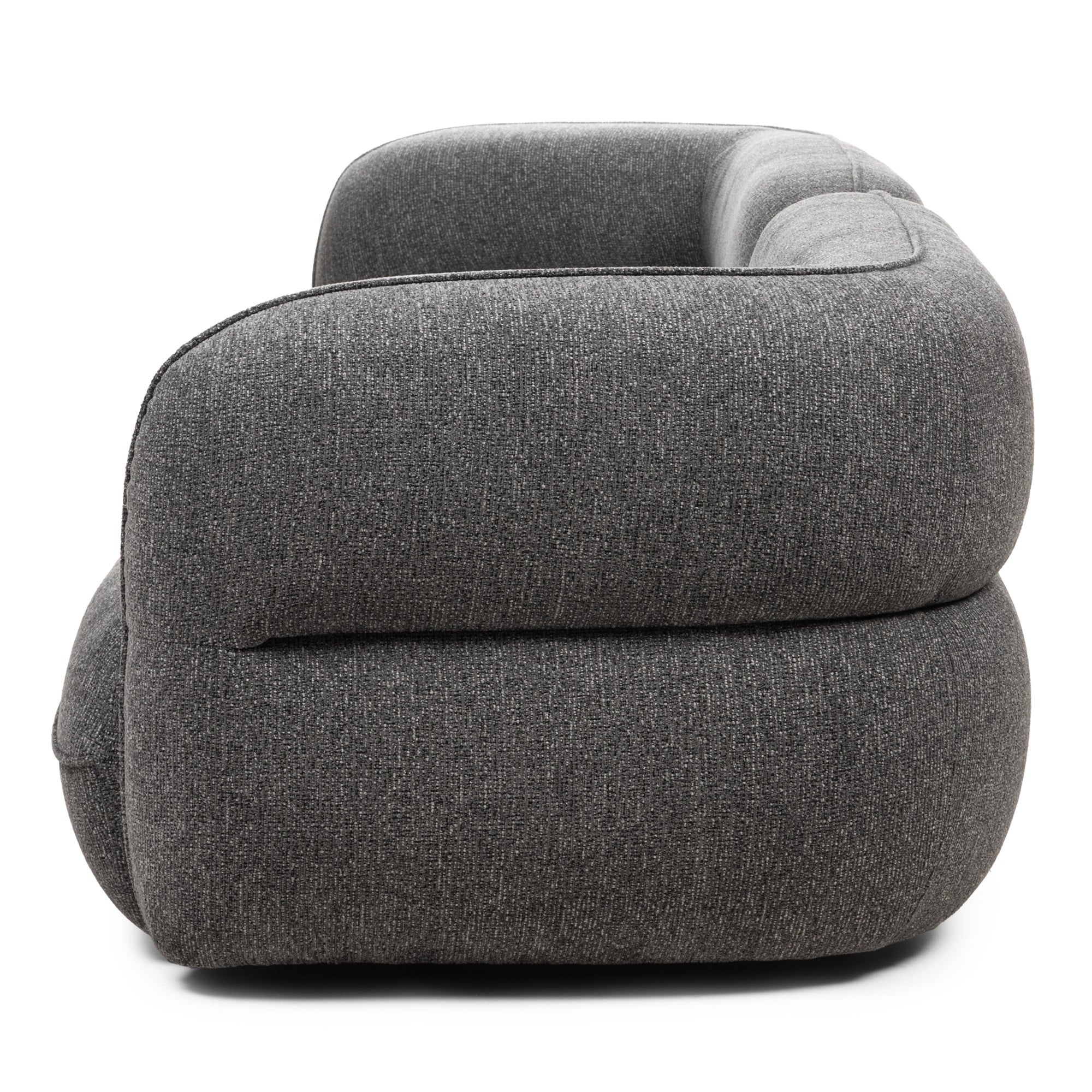 Keturvietė sofa MALDON, šenilis, pilka