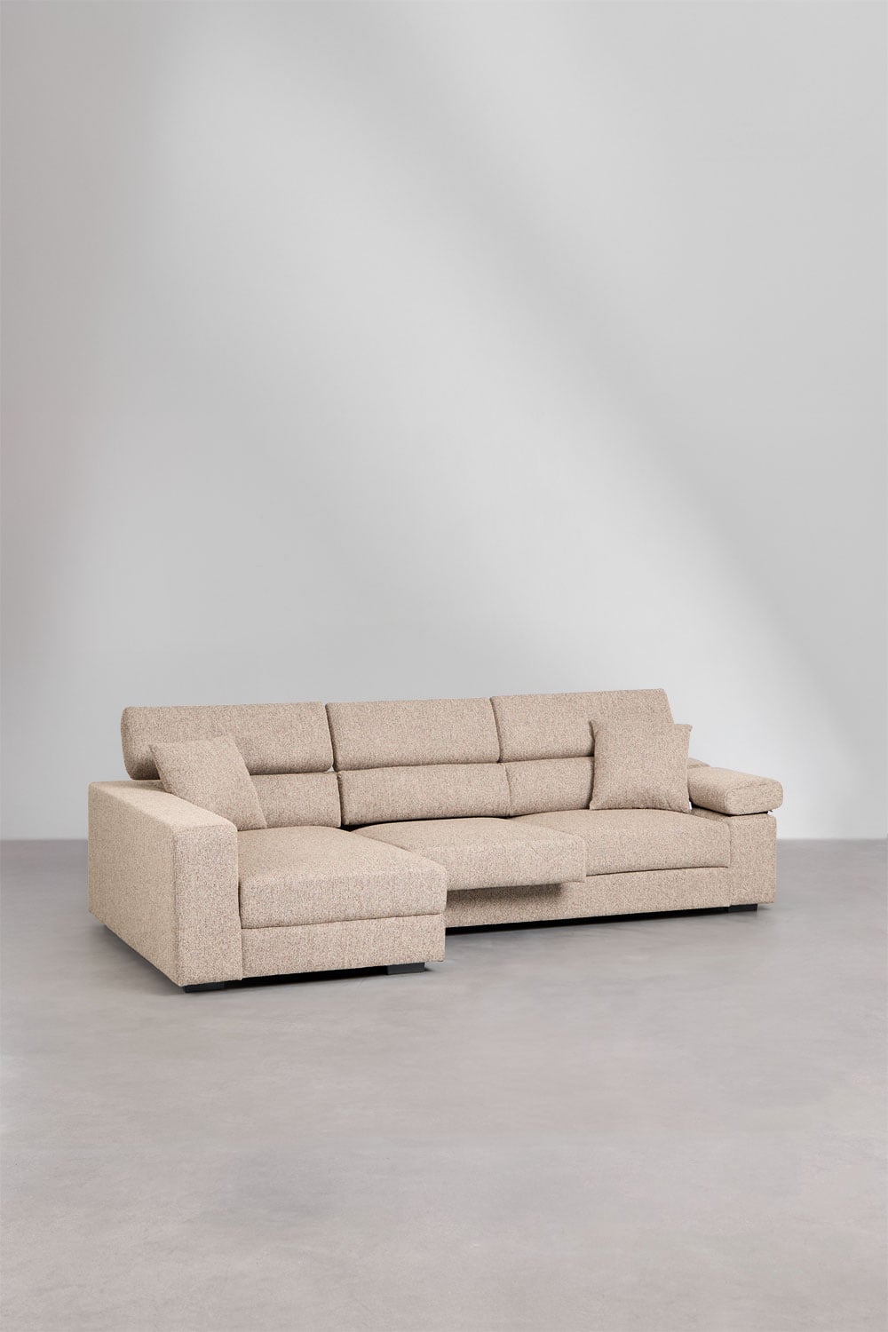 Kampinė sofa LUVANO, kviečių