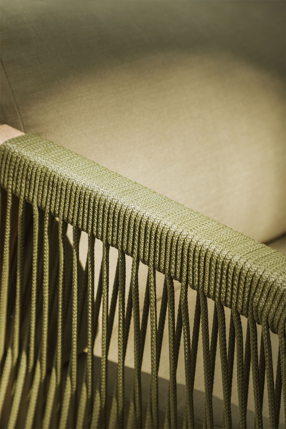 DEXTER Sofa, three-seater, army green