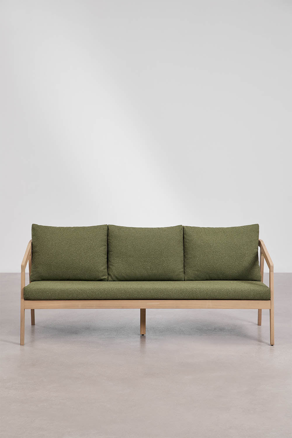 Dīvāns KAROLINA, 3-vietīgs, akācijas koks, gaiši brūns (2)