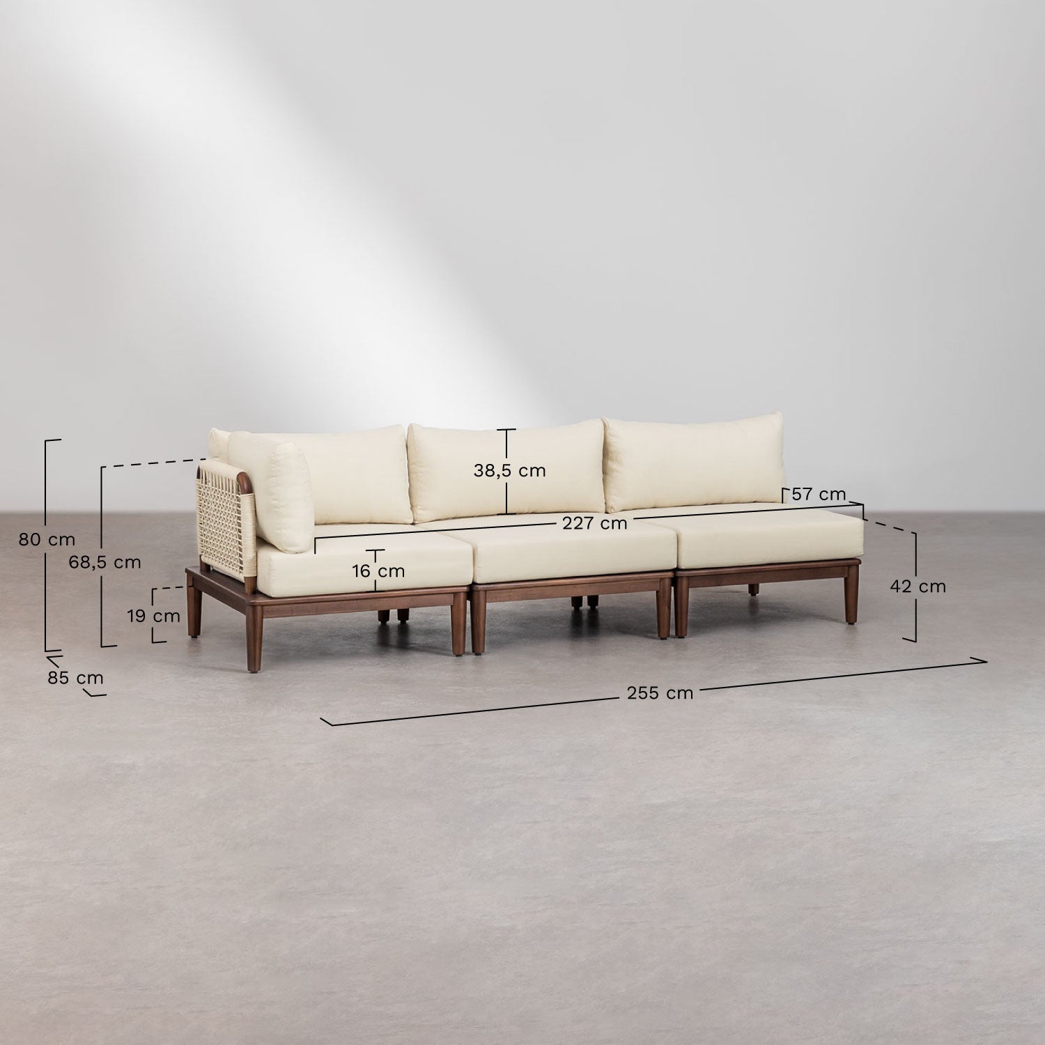 Sofa MODENA, 3 dalių