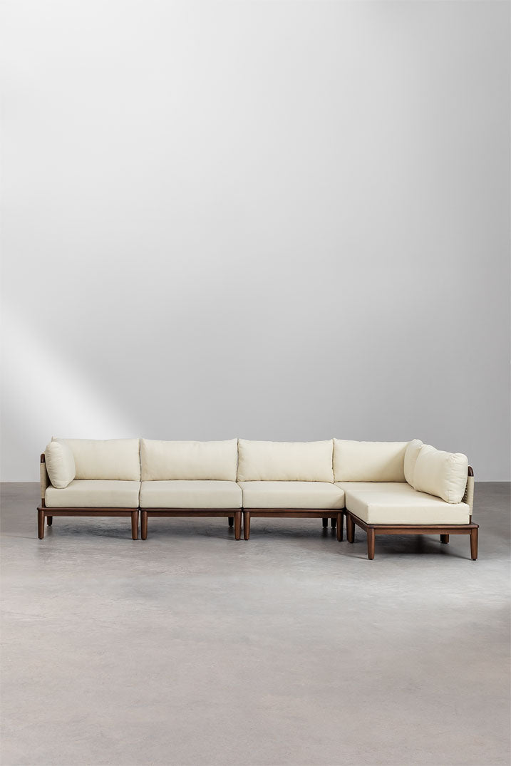 Dīvāns MODENA, 5 daļas, akācija