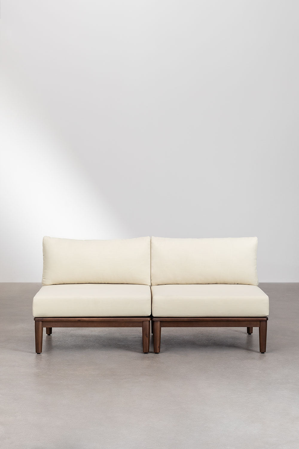 Sofa MODENA, two-seater, acacia