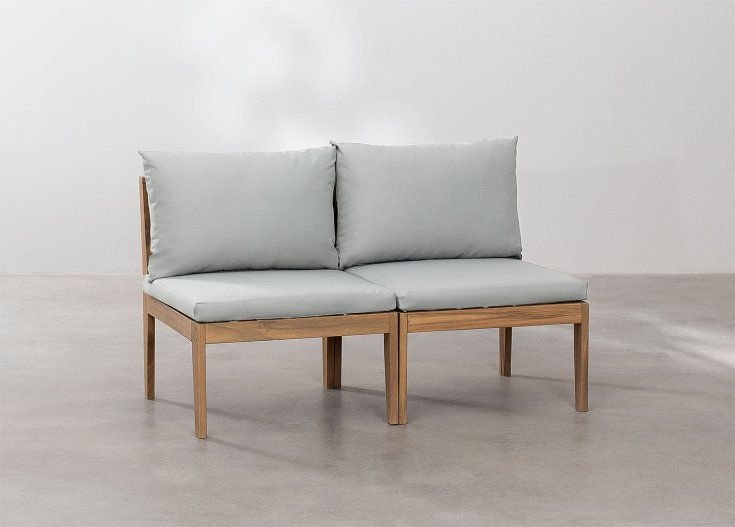 Sofa MODULO, dvivietė, pilka