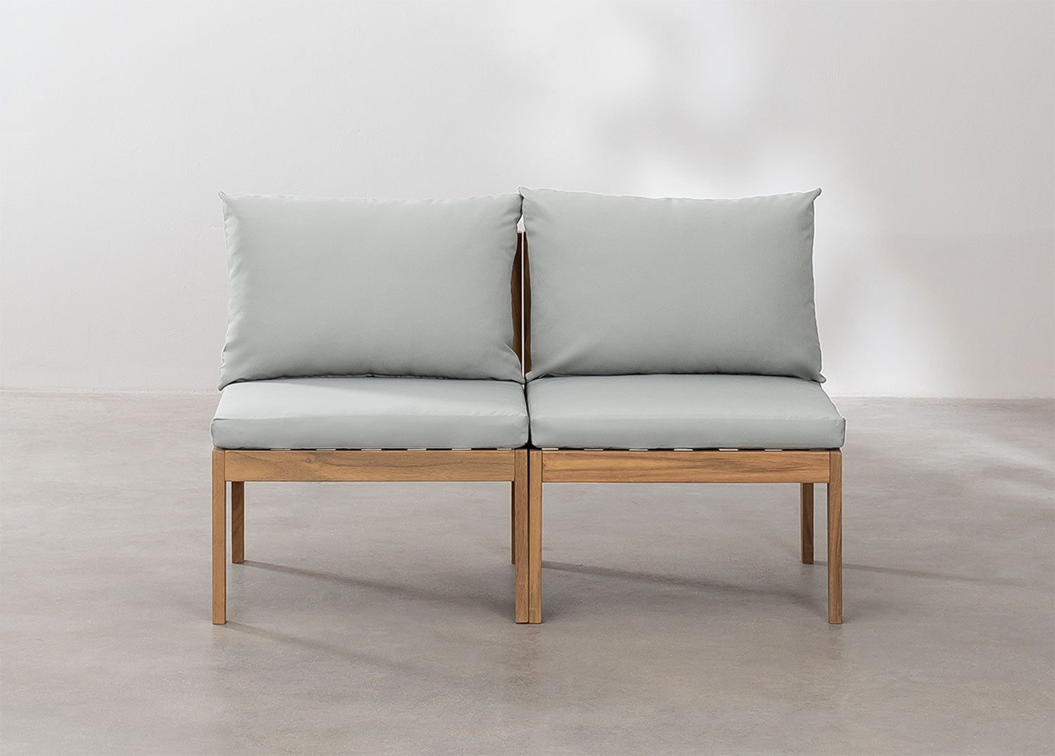 Sofa MODULO, dvivietė, pilka