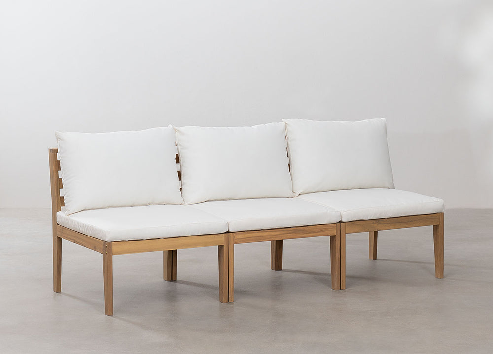 Sofa MODULO, three-seater, white