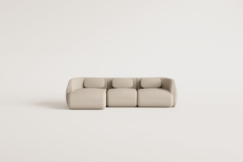 Modulinė sofa KOKETERA – paviršiaus tekstūra iš arti