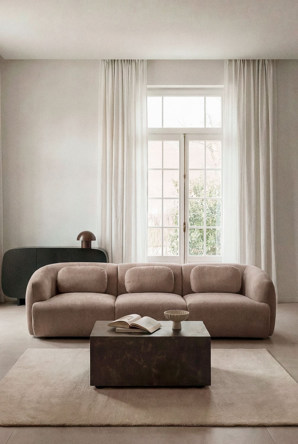 Modulinė sofa KOKETERA iš priekio