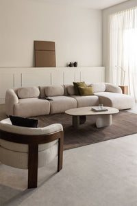 Modulinė sofa KOKETERA priekinis vaizdas