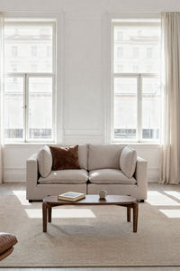 Modulinė sofa DANIELA visu dydžiu, smėlio audinys