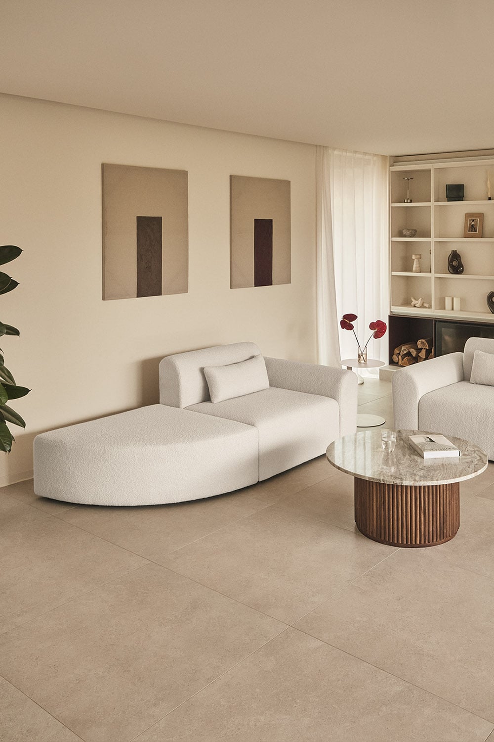 Modulinė sofa BORJANA priekinis vaizdas