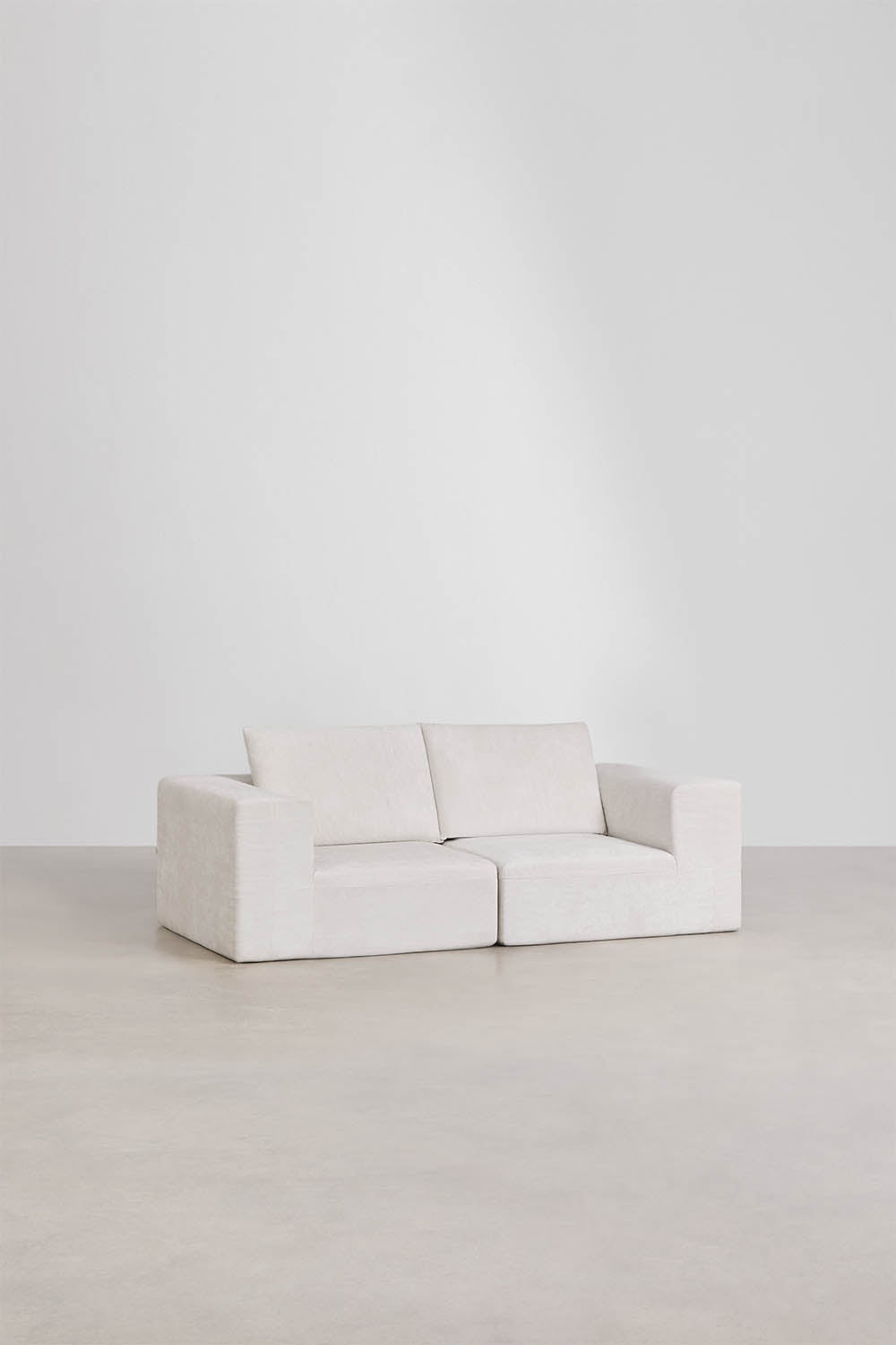 Modulinė sofa Norridge kojelės ir grindų vaizdas