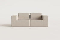 Modulinė sofa Norridge siūlių detalė