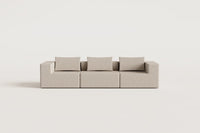 Modulinė sofa Norridge priekinės dalies detalė