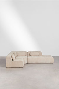 Modulinė kampinė sofa MERIDENA – detalus vaizdas