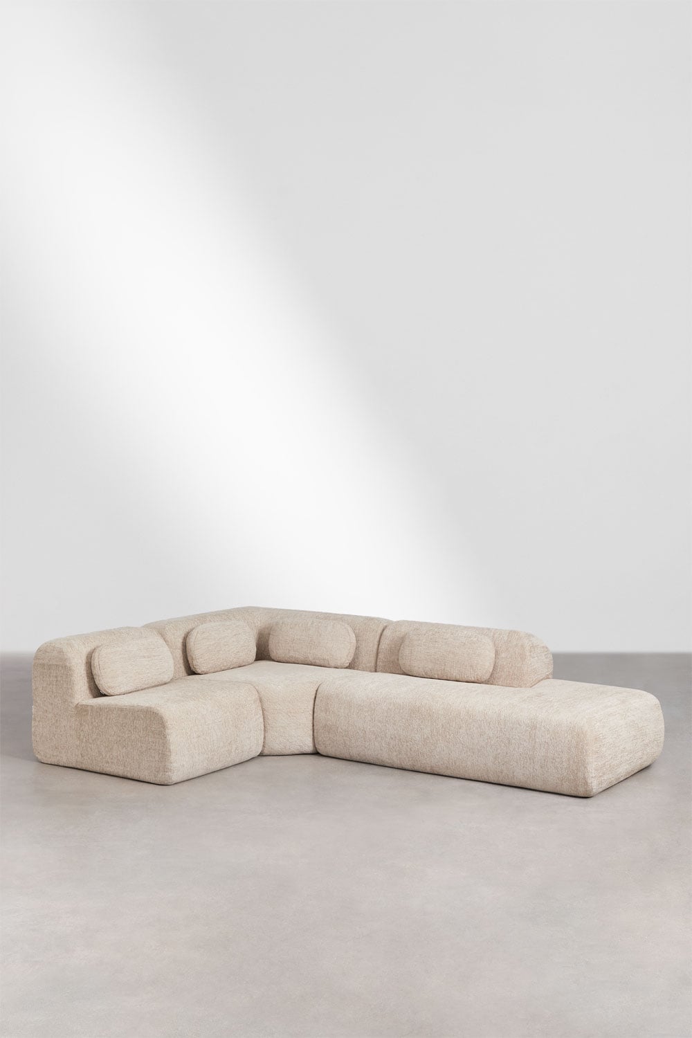 Modulinė kampinė sofa MERIDENA nugarėlės vaizdas