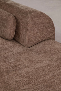 Modulinė kampinė sofa MERIDENA – atspalvio detalė