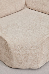 Modulinė kampinė sofa MERIDENA atlošo viršaus detalė
