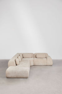 Modulinė kampinė sofa MERIDENA kontūro vaizdas