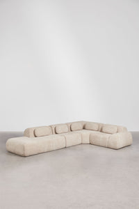 Modulinė kampinė sofa MERIDENA – artimas planas