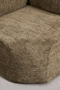 Modulinė kampinė sofa MERIDENA apatinio rėmo detalė