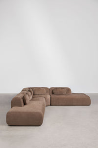 Modulinė kampinė sofa MERIDENA – artimas planas