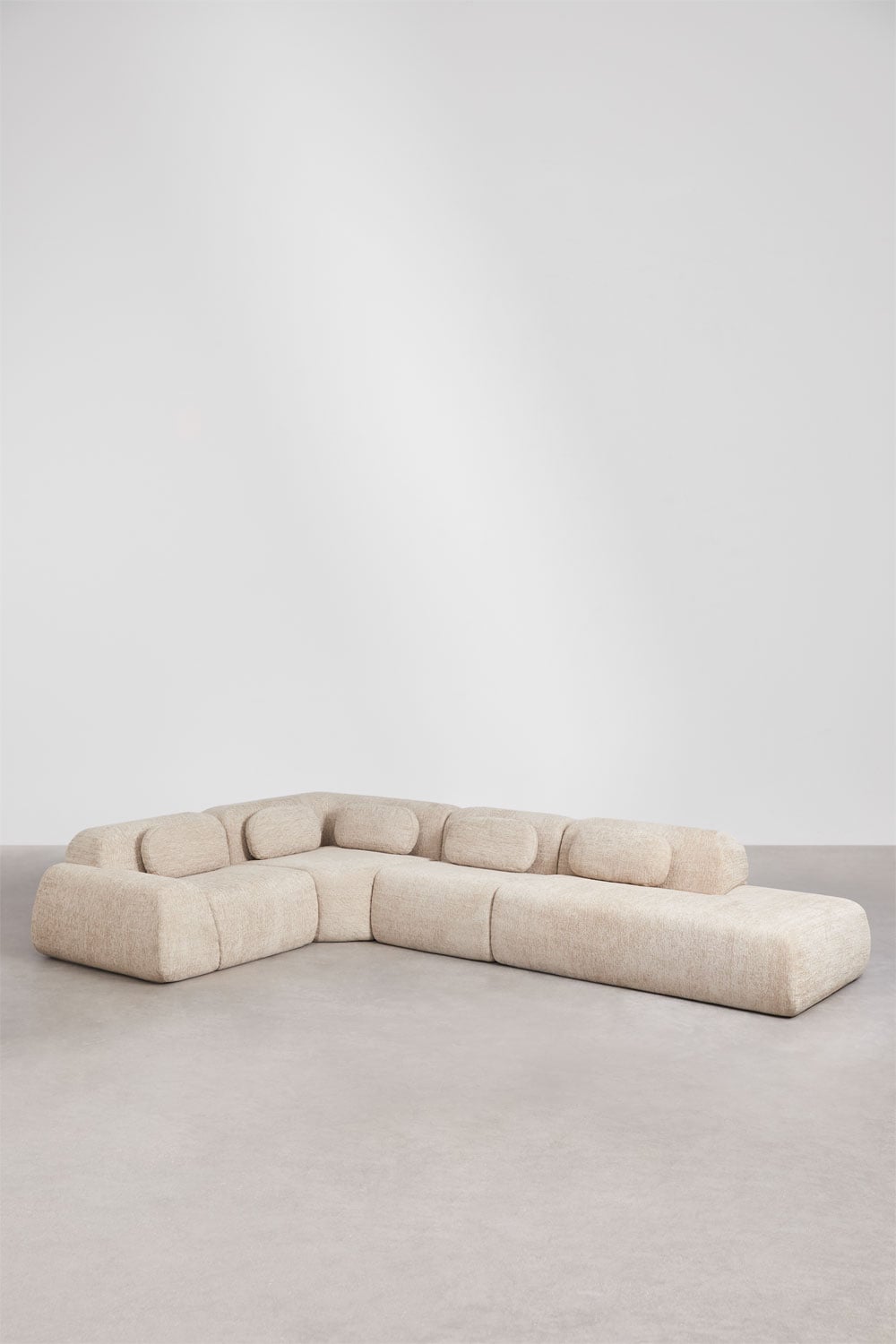 Modulinė kampinė sofa MERIDENA fragmento vaizdas
