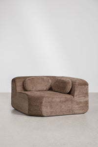 Modulinė kampinė sofa MERIDENA aukšto atlošo vaizdas