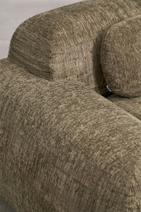 Modulinė kampinė sofa MERIDENA dienos šviesoje