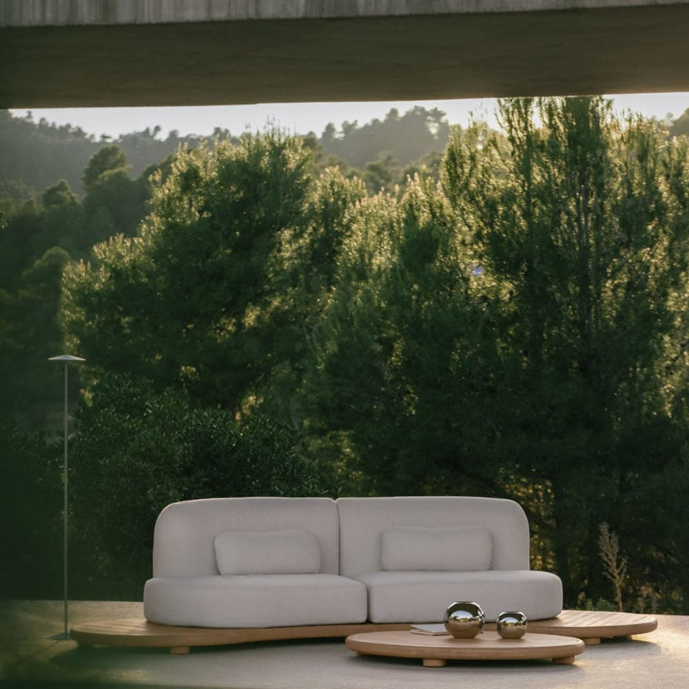 NEXO Sofa, 2-piece, acacia
