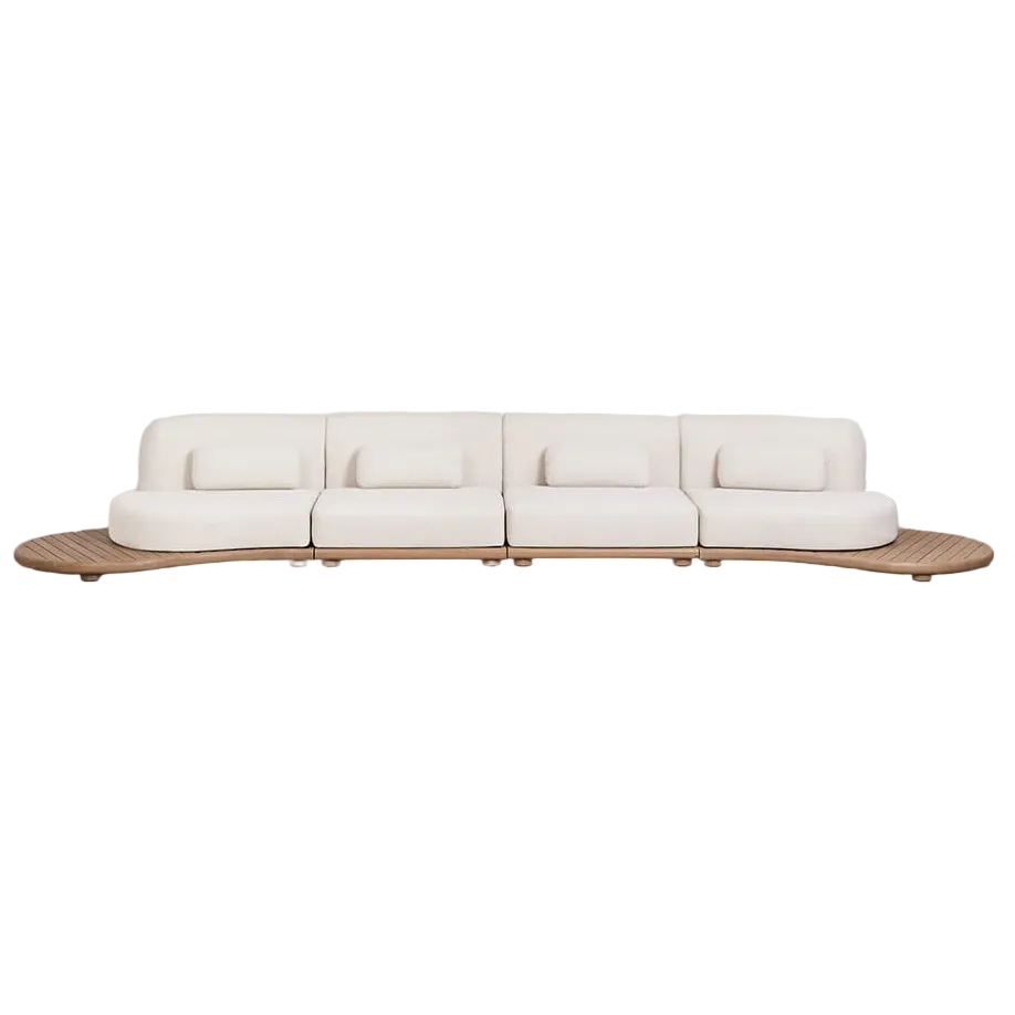 NEXO sofa, 4-piece, straight