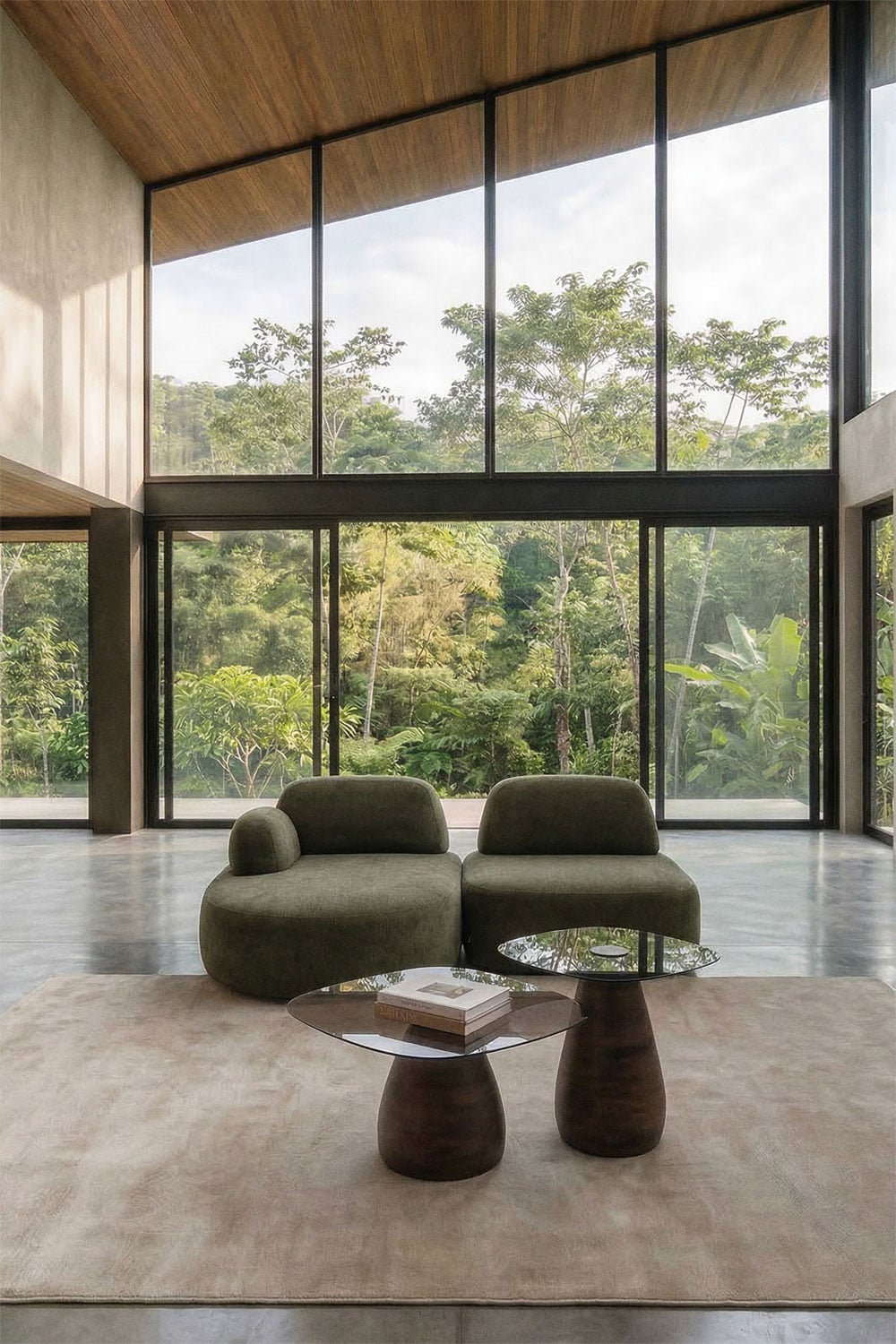 Modulinė sofa DZORELA priekinis vaizdas
