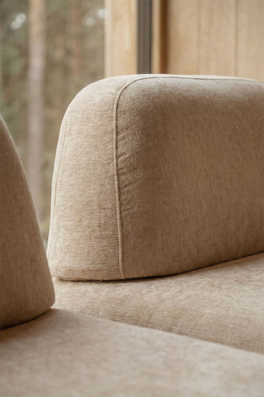 Modulinė sofa DZORELA svetainėje, bendras vaizdas