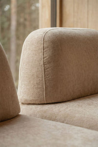 Modulinė sofa DZORELA svetainėje, bendras vaizdas