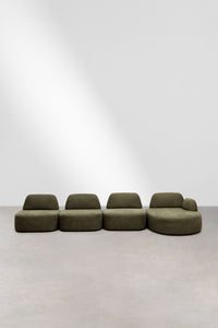 Modulinė sofa DZORELA – detalus vaizdas