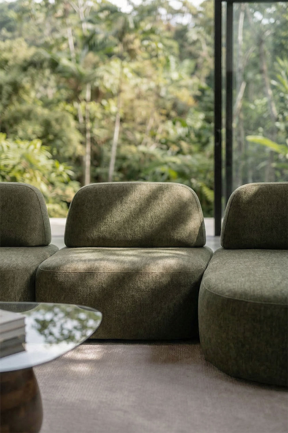 Modulinė sofa DZORELA – interjere