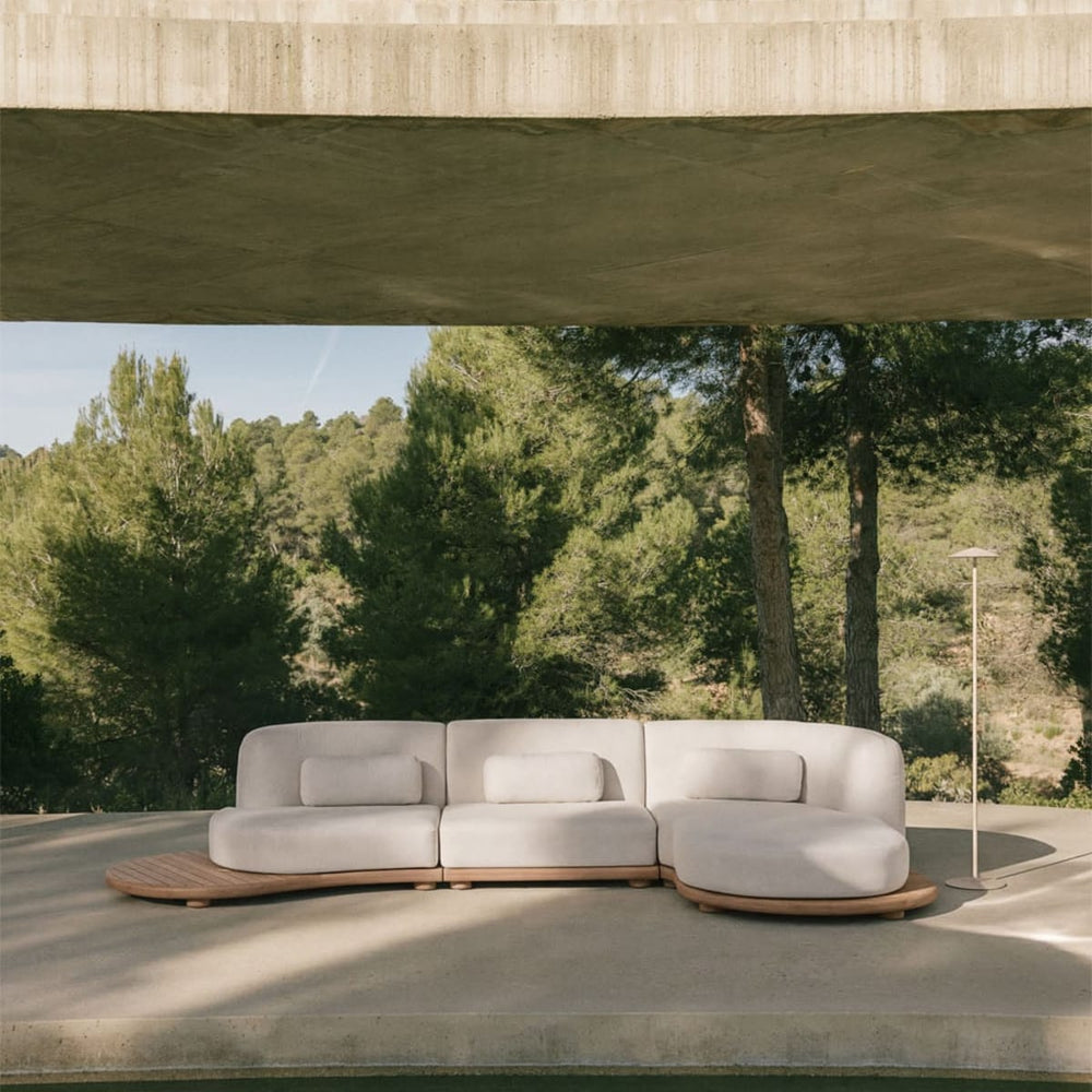 Sofa NEXO, 3-seater with chaise longue