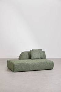 Modulinė kampinė sofa KARDENA su gultu ir pufu – fragmento vaizdas