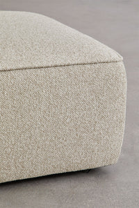 Modulinė kampinė sofa KARDENA su gultu ir pufu – vaizdas iš šono