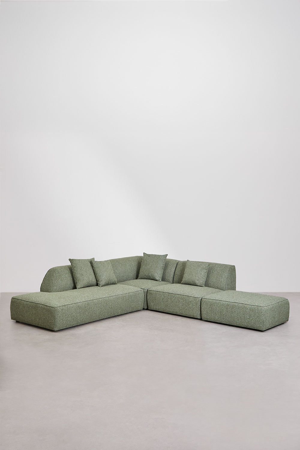 Modulinė kampinė sofa KARDENA kampinės sekcijos vaizdas
