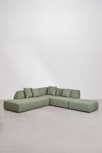 Modulinė kampinė sofa KARDENA kampinės sekcijos vaizdas