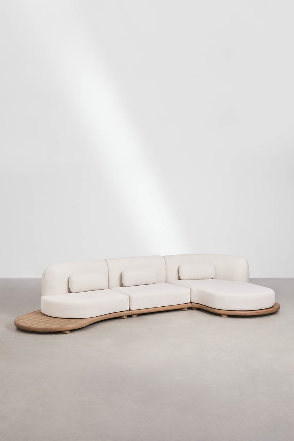 Sofa NEXO, 3 dalių su šezlongu