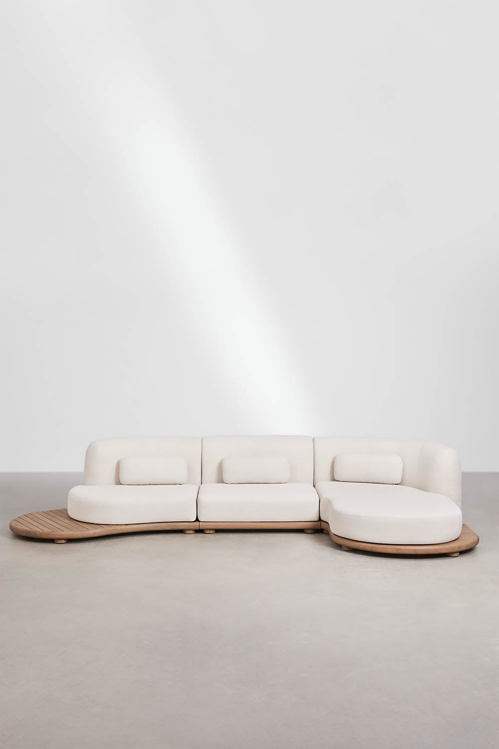 Sofa NEXO, 3 dalių su šezlongu