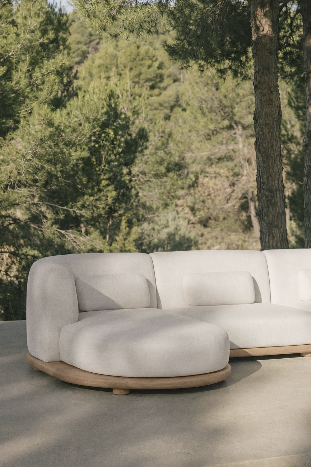 Sofa NEXO, 4 dalių su šezlongu