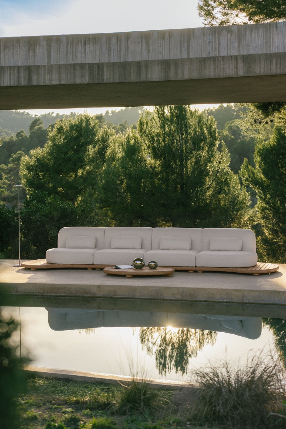 NEXO sofa, 4-piece, straight
