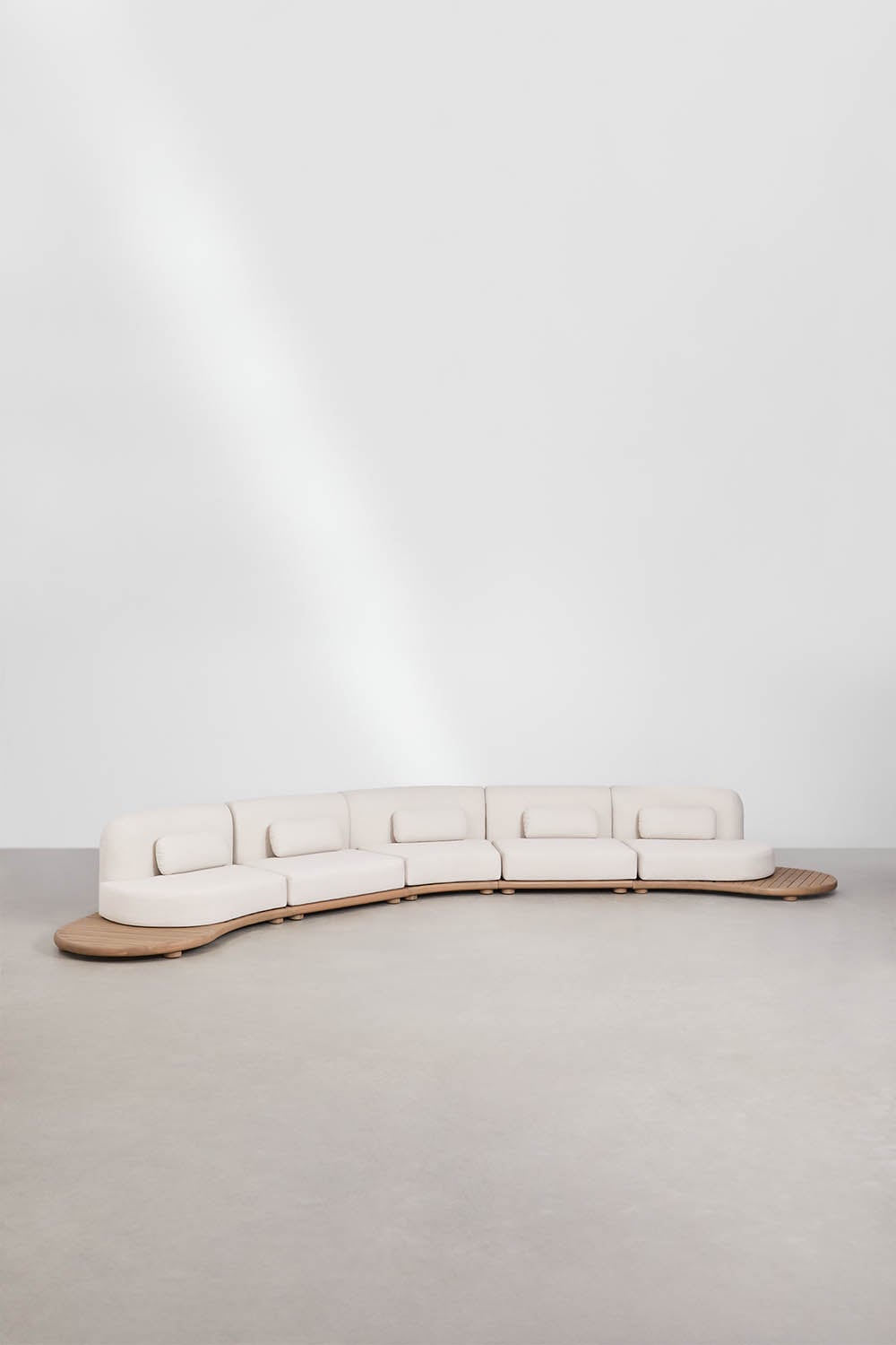 NEXO Sofa, 5-piece, acacia